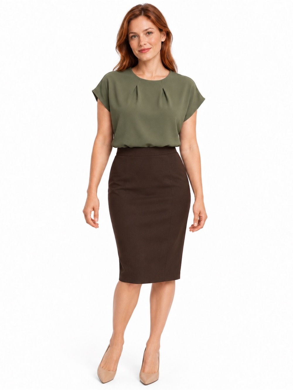 Simons Olive Top